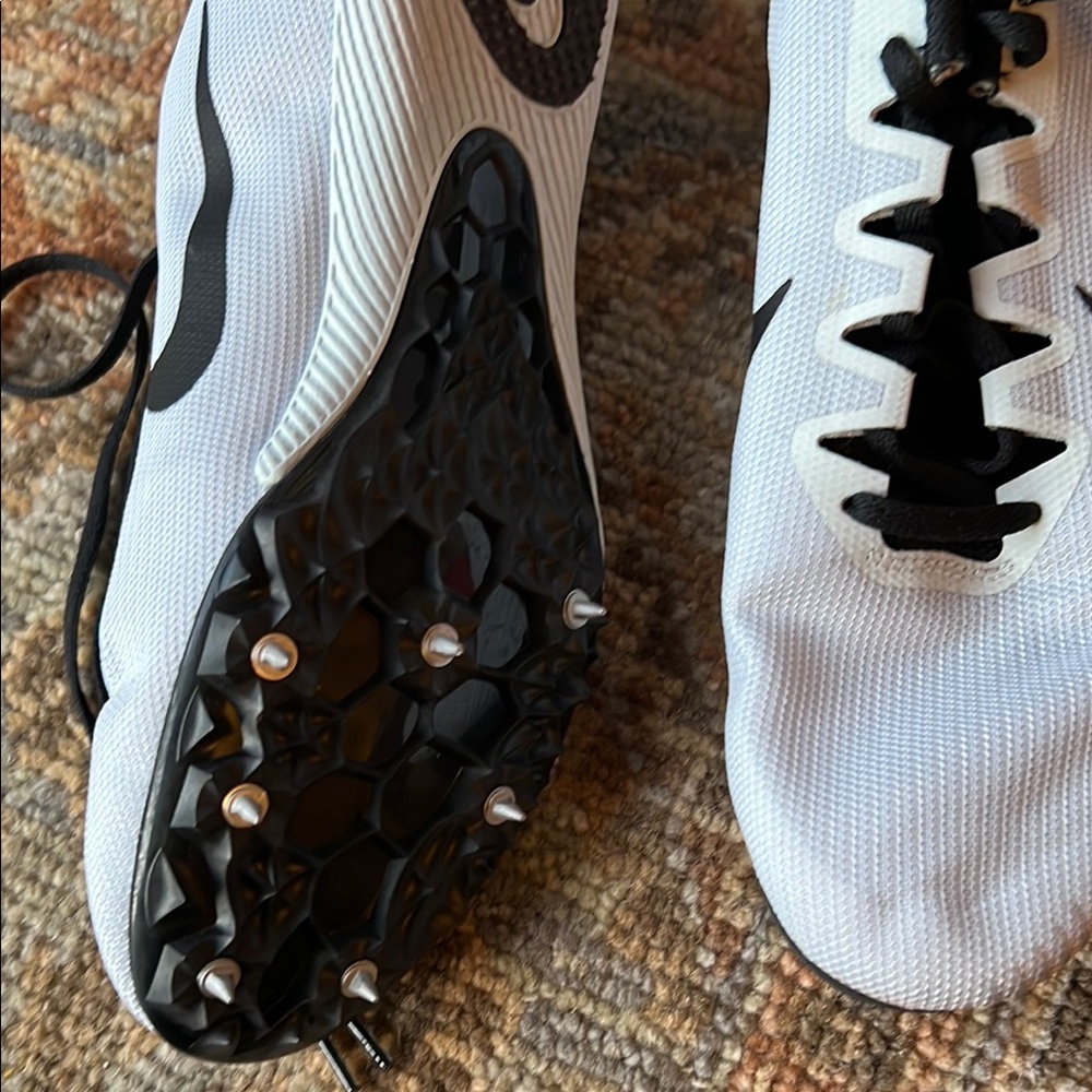 Nike White and Black Athletic Shoes